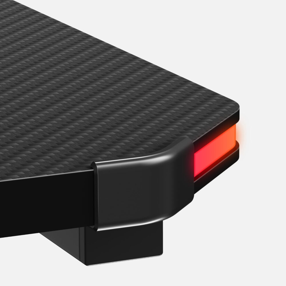 hero 3.3 black rgb desk thickness 1 Gejmerski sto Huzaro Hero 3.3 RGB