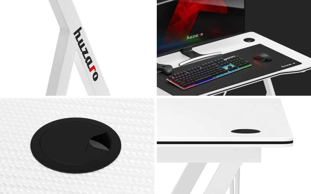 hero1.4 white zoom Huzaro Gaming sto Hero 1.4 White