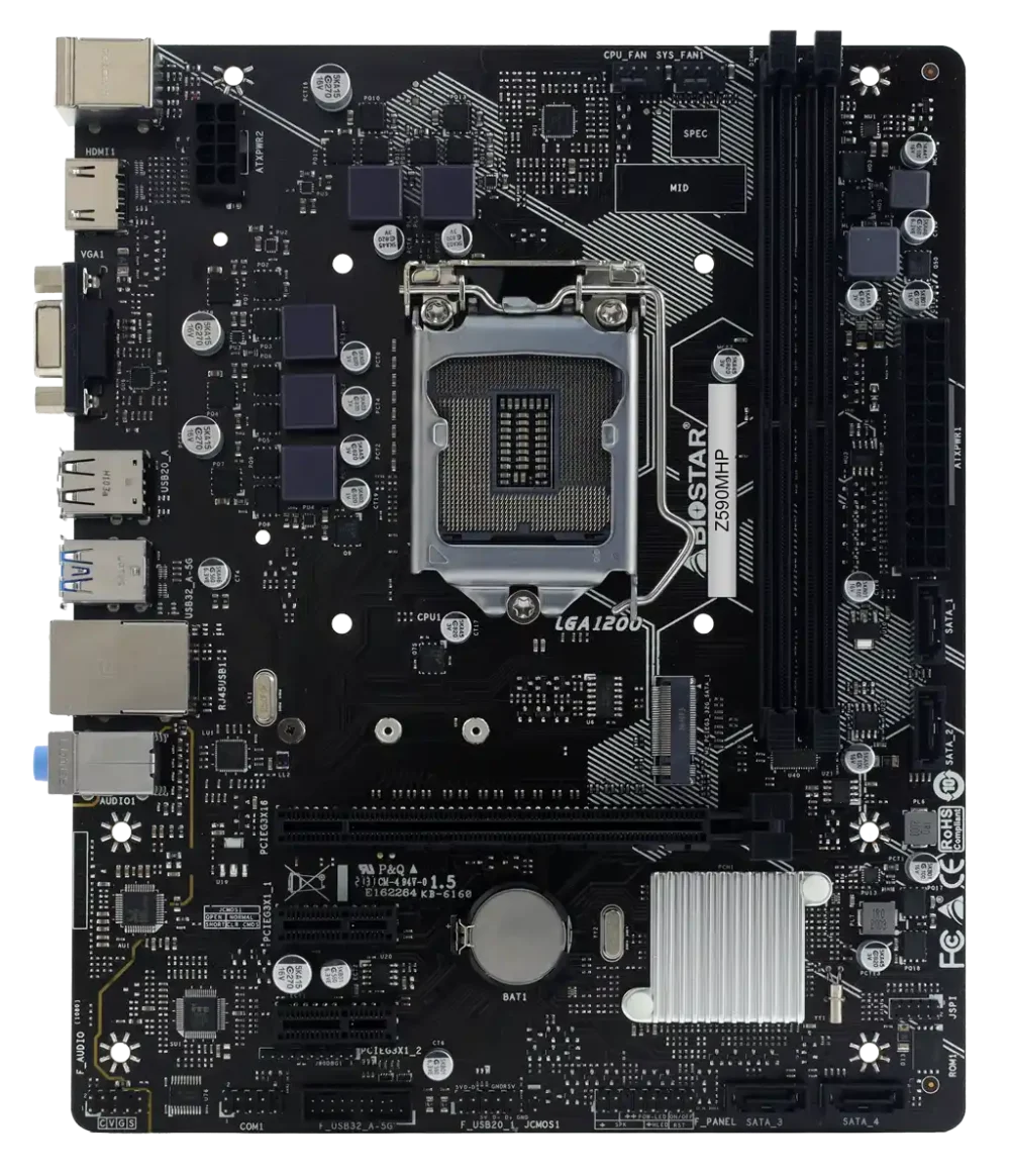 102728 Matična ploča 1200 Biostar Z590MHP VGA/HDMI/M.2