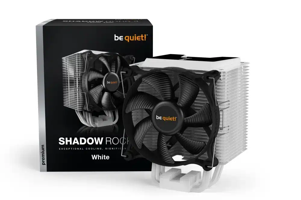 107310 CPU Cooler Be quiet Shadow Rock 3 BK005 (AM4/AM5,1200,1700) TDP 190W White