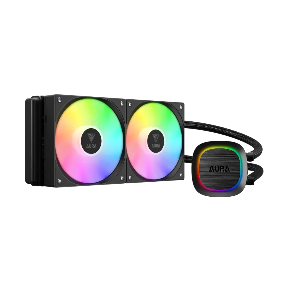 107788 CPU vodeno hlađenje ARGB Gamdias Aura GL240 V2