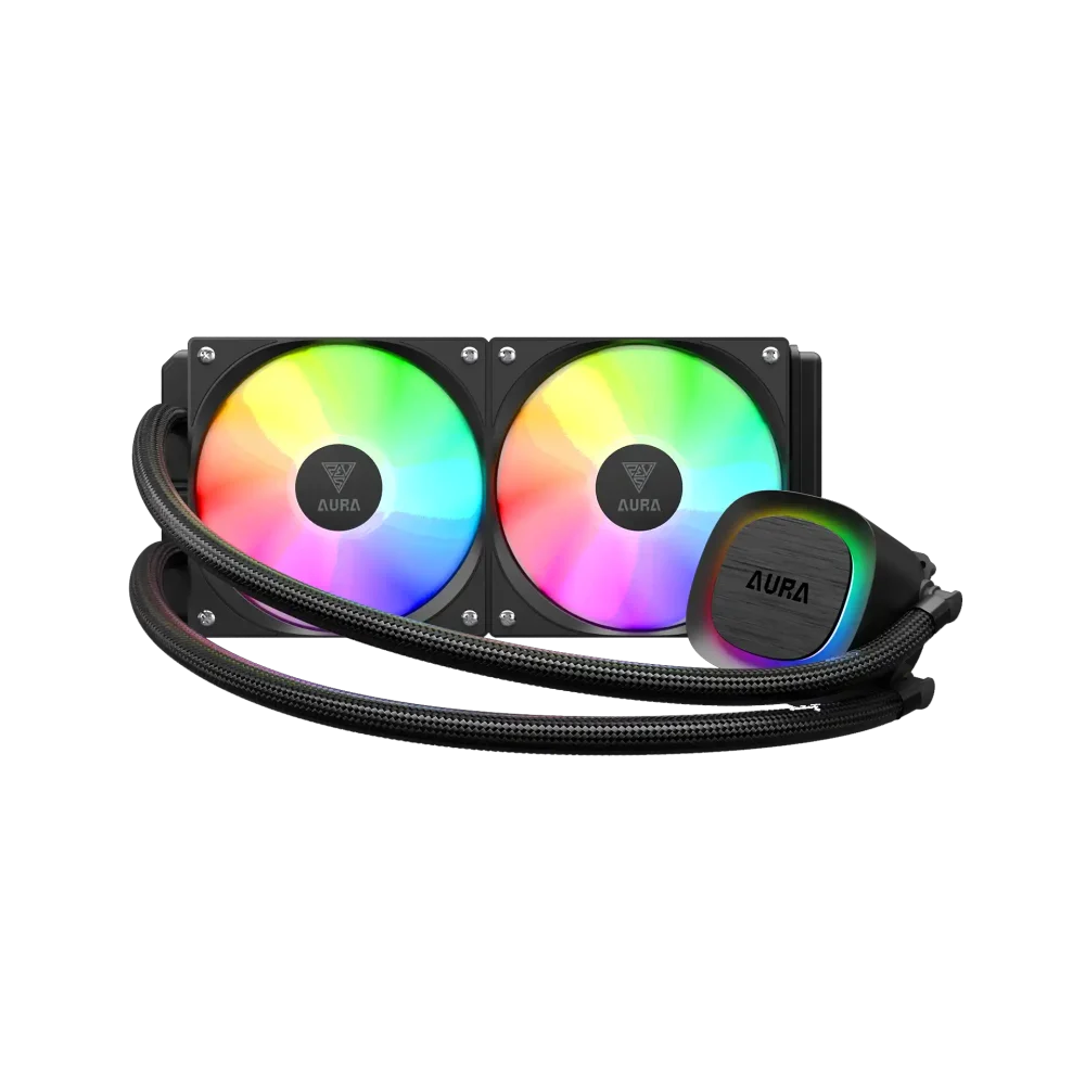 107789 CPU vodeno hlađenje ARGB Gamdias Aura GL240 V2
