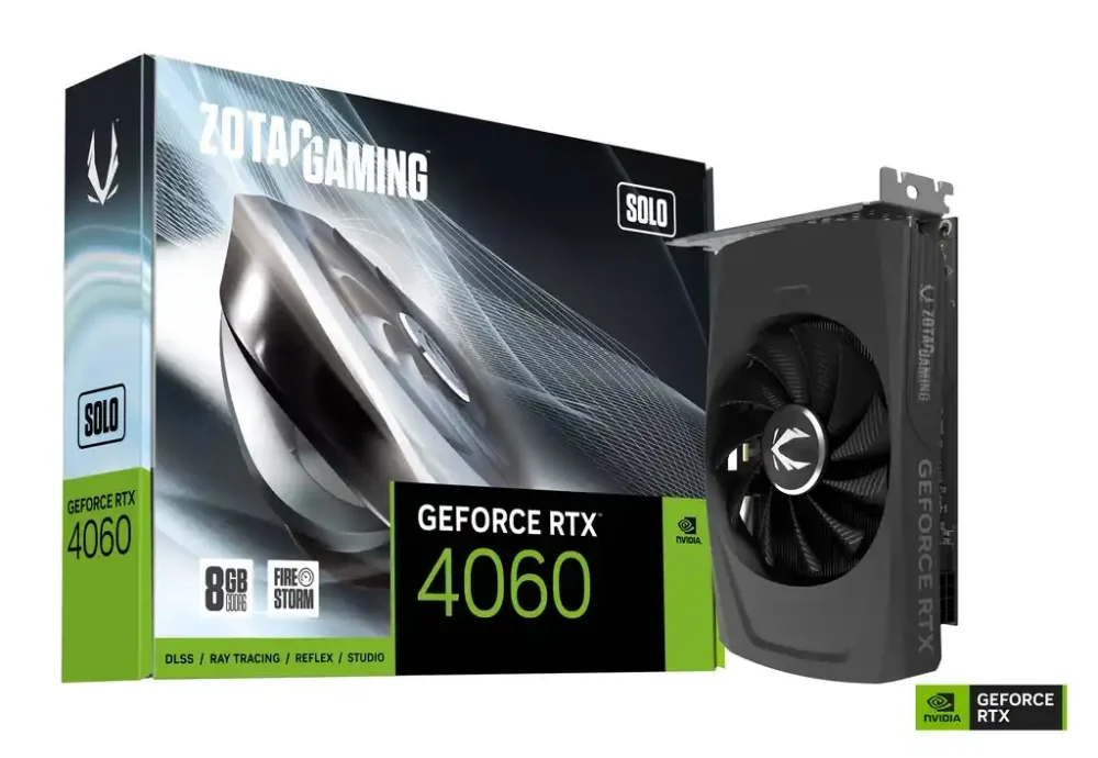 110480 Grafička karta Zotac GAMING GeForce RTX 4060 Solo 8GB DDR6 128 bit 3xDP/HDMI