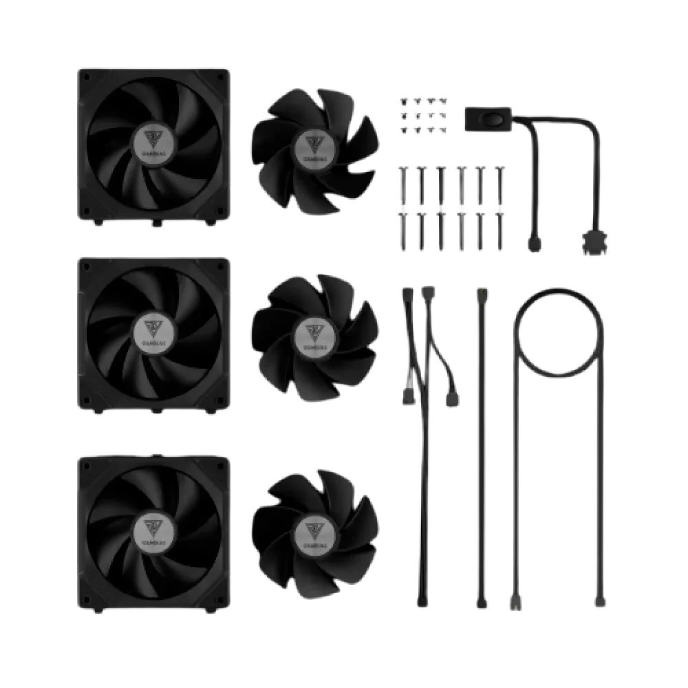 114579 Case Cooler 3x120mm Gamdias Aeolus P2-1203