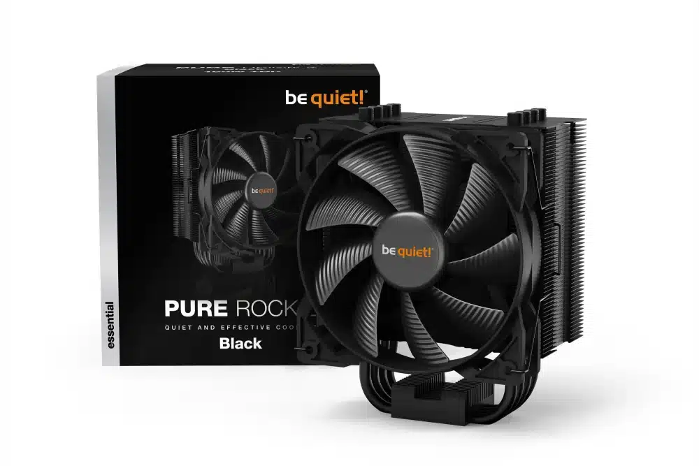 122870 CPU Cooler Be quiet Pure Rock 2 Black BK007 (AM4,AM3,1150,1155,1200,1700) TDP-150W
