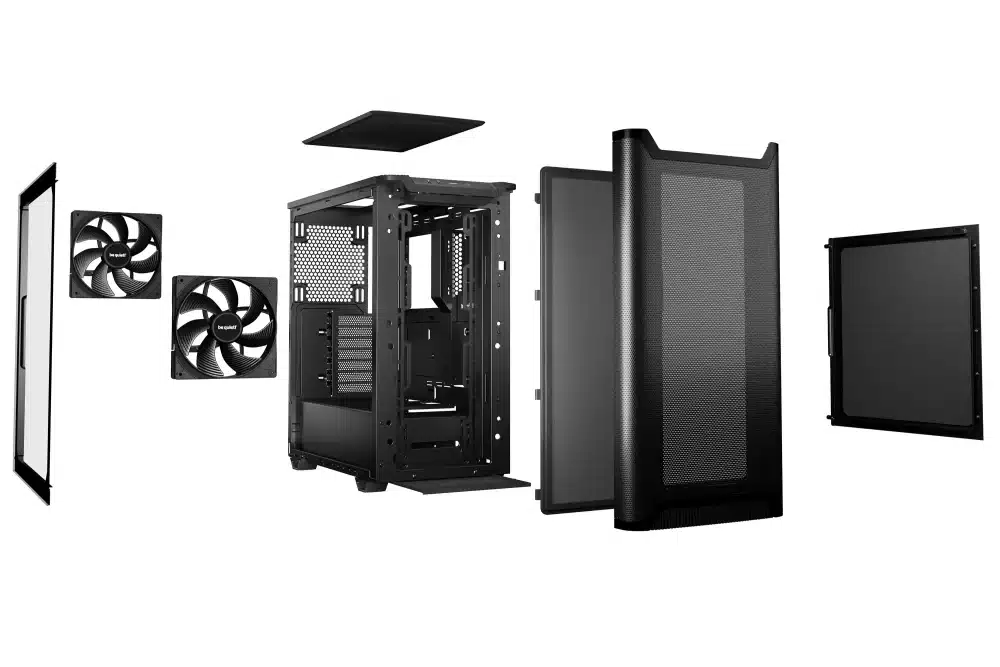 125101 Kućište Be Quiet Pure Base 501 Airflow Window Black BGW74