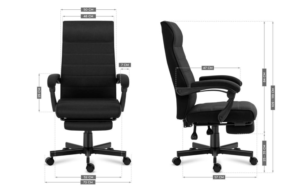 mark adler boss 44 black office chair 4 Kancelarijska stolica Mark Adler Boss 4.4 Black