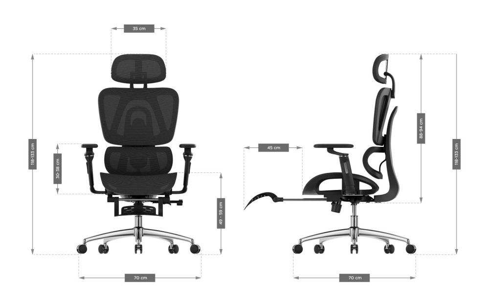 mark adler expert 46 ergonomic chair 4 Kancelarijska stolica Mark Adler Expert 4.6 Black