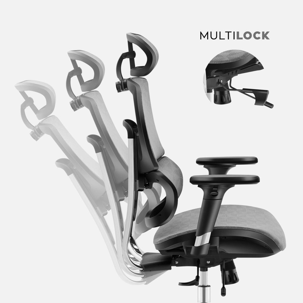 mark adler expert 79 black ergonomic chair 3 Kancelarijska stolica Mark Adler Expert 8.0 Grey