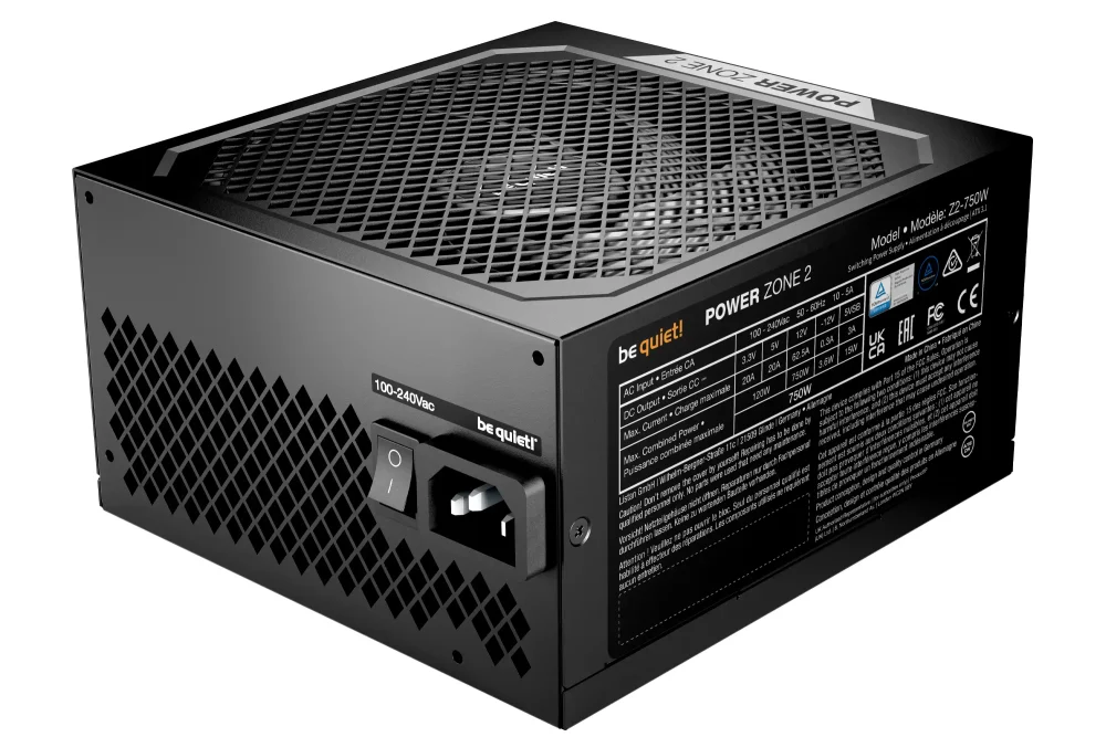 125715 Napajanje Be Quiet Power Zone 2 750W Gold BP006EU ATX3.1