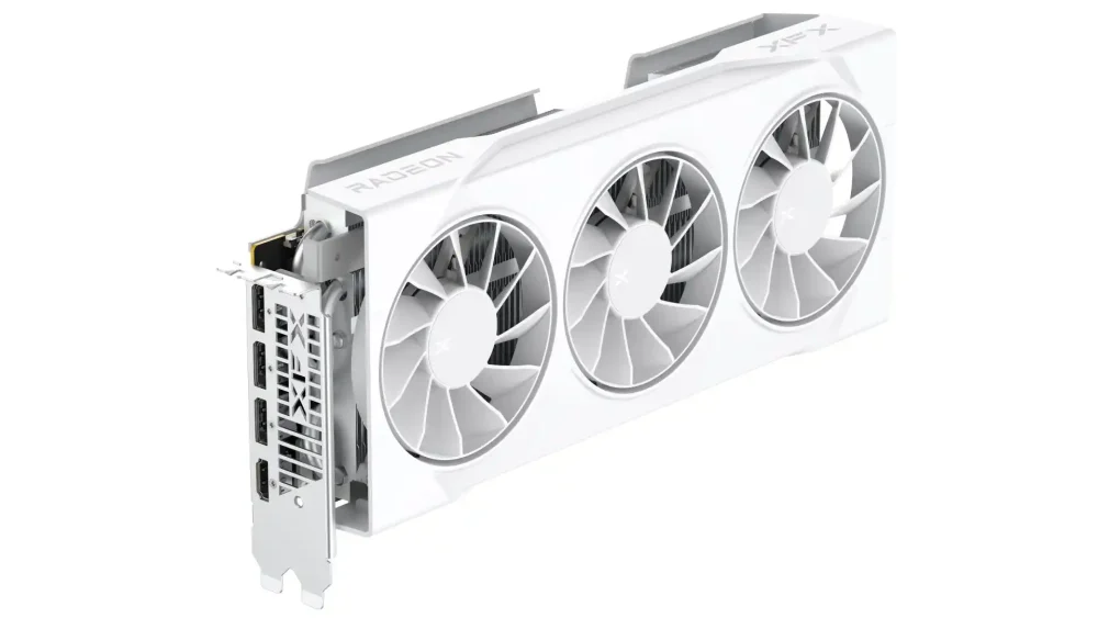 128521 Graficka karta XFX Swift AMD Radeon RX-9070 OC Triple fan White GDDR6 16GB