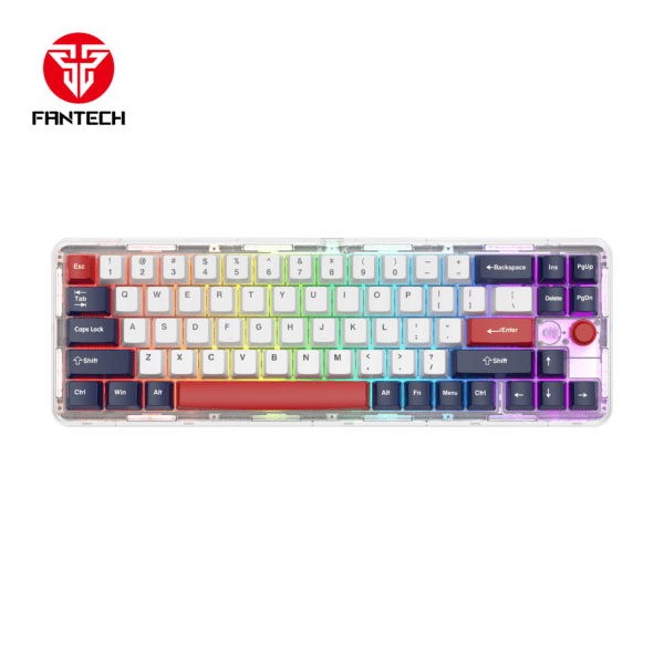 Tastatura Mehanicka Gaming Fantech MK911 RGB Vibe Maxfit 70 London Tour Wireless (Yellow switch)