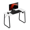 Huzaro Hero 1.5 beli gaming sto sa monitorom, tastaturom i dodatnom opremom