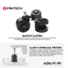 Točkići i hidraulični sistem gaming stolice Fantech Alpha GC-283
