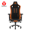 Gaming stolica Fantech Alpha GC-283 narandžasta – pogled spreda sa jastucima