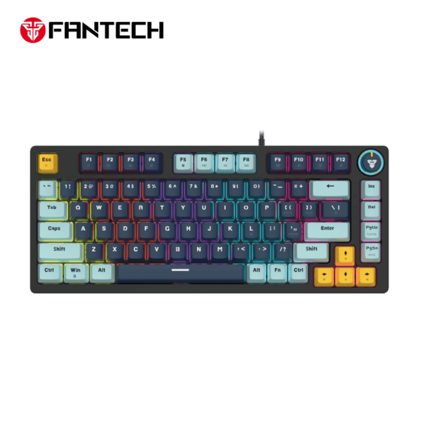 Tastatura Mehanicka Gaming Fantech MK875 RGB Atom 81 Navy (Red switch)