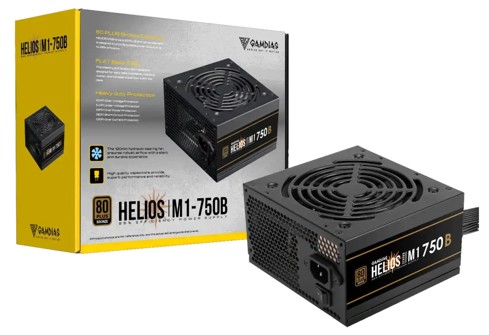 Napajanje 750W Gamdias Helios M1-750B Bronze