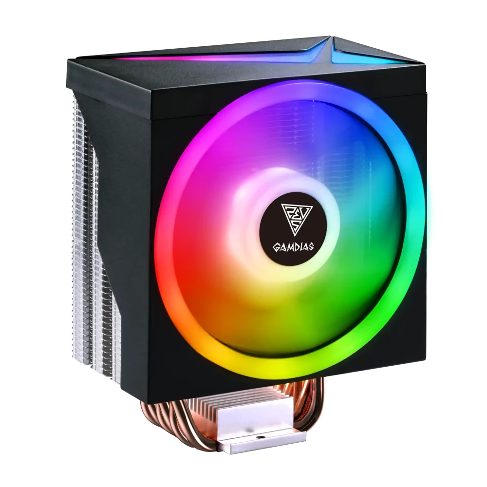 CPU Cooler Gamdias Boreas RGB  M1-610 (1700/2011/1200/AM4/AM5)TDP 180W