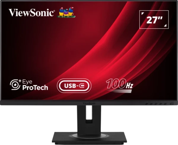 Monitor 27 Viewsonic VG2755-2K 2560x1440/QHD/100Hz/IPS/5ms/HDMI/DP/4x USB/USB-C/Pivot/Zvučnici