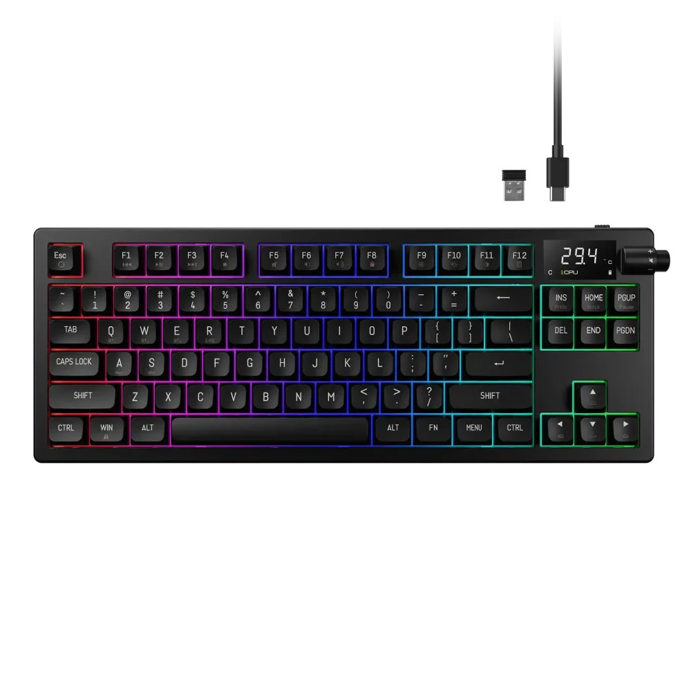 Tastatura Gamdias Hermes M7 Hybrid Mehanička RGB