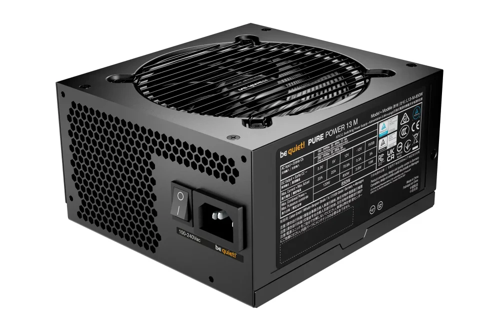 130769 Napajanje Be Quiet Pure Power 13 M 850W Gold BP027EU ATX3.1