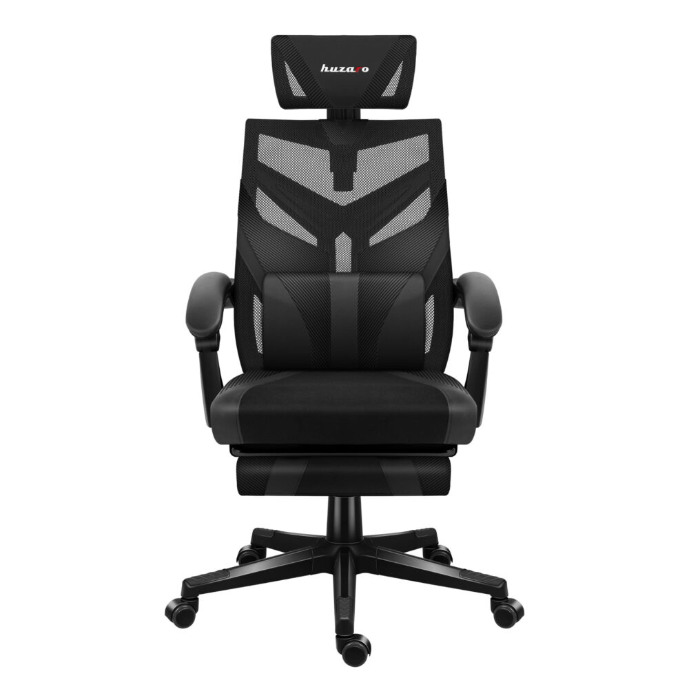 Radna stolica Huzaro Combat 5.0 crna – pogled spreda