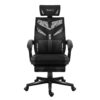 Radna stolica Huzaro Combat 5.0 crna – pogled spreda