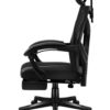 Radna stolica Huzaro Combat 5.0 crna – pogled s leve strane