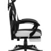 Gaming stolica Huzaro Combat 5.0 White – dimenzije, bočni pogled