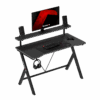 Naslovna slika crnog gaming stola Huzaro Hero 1.9