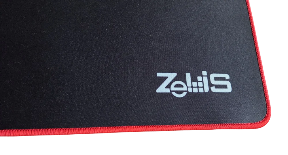 133855 Podloga za miš Zeus MP05R Edge XXL 800mm x 350mm x 3mm Crvena