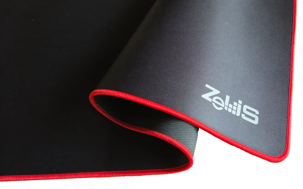 133856 Podloga za miš Zeus MP05R Edge XXL 800mm x 350mm x 3mm Crvena