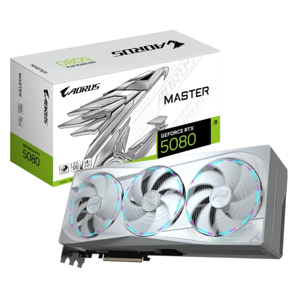 134323 Graficka karta Gigabyte AORUS GeForce RTX 5080 MASTER 16G GDDR7