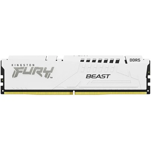 Memorija DDR5 16GB 5600MHz Kingston Fury Beast White XMP KF556C40BW-16