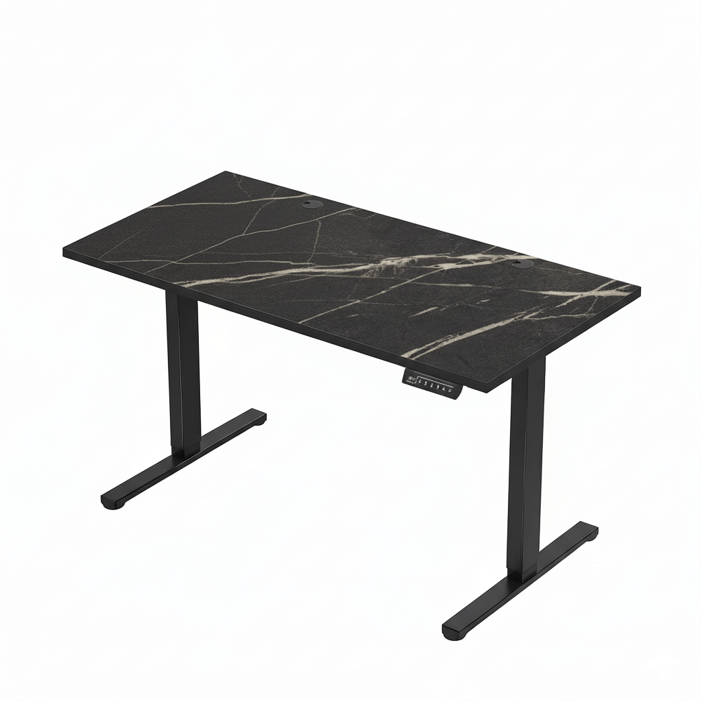 Podesivi sto OBL F206 - crna konstrukcija