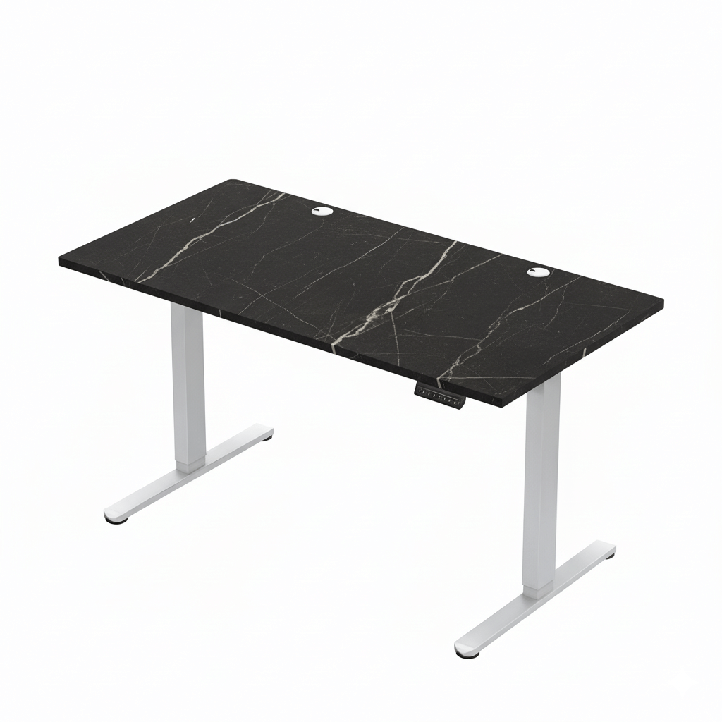 Podesivi sto OBL F206 - bela konstrukcija