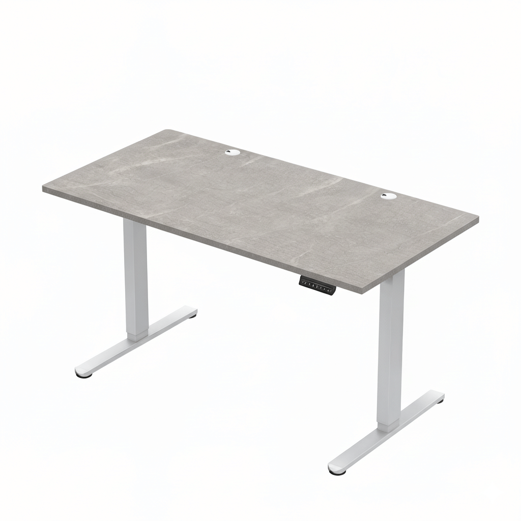 Podesivi sto OBL F243 - bela konstrukcija