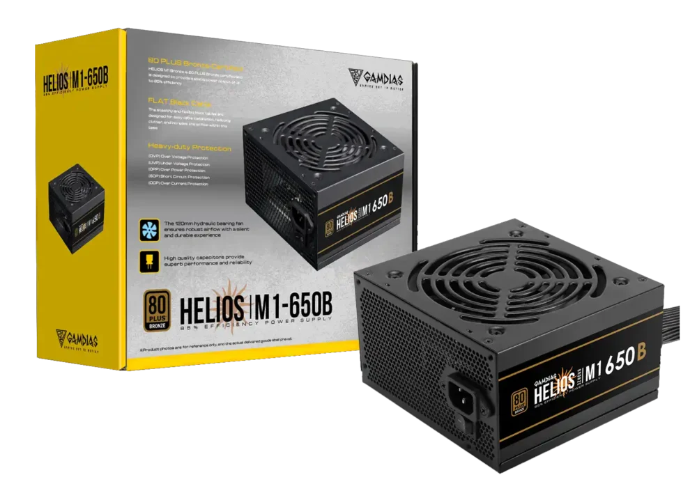 Napajanje 650W Gamdias Helios M1-650B Bronze