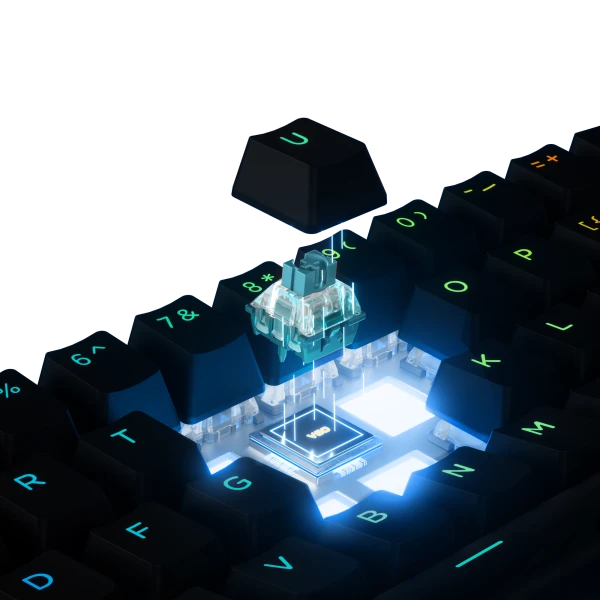 135557 Gaming tastatura MCHOSE Ace 60 Pro Magnetic Switch black