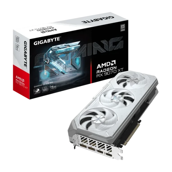 Grafička karta Gigabyte RX9070XT GDDR6 16GB GV-R9070XTGAMINGICE OC-16GD 256bit 2xDP/2xHDMI
