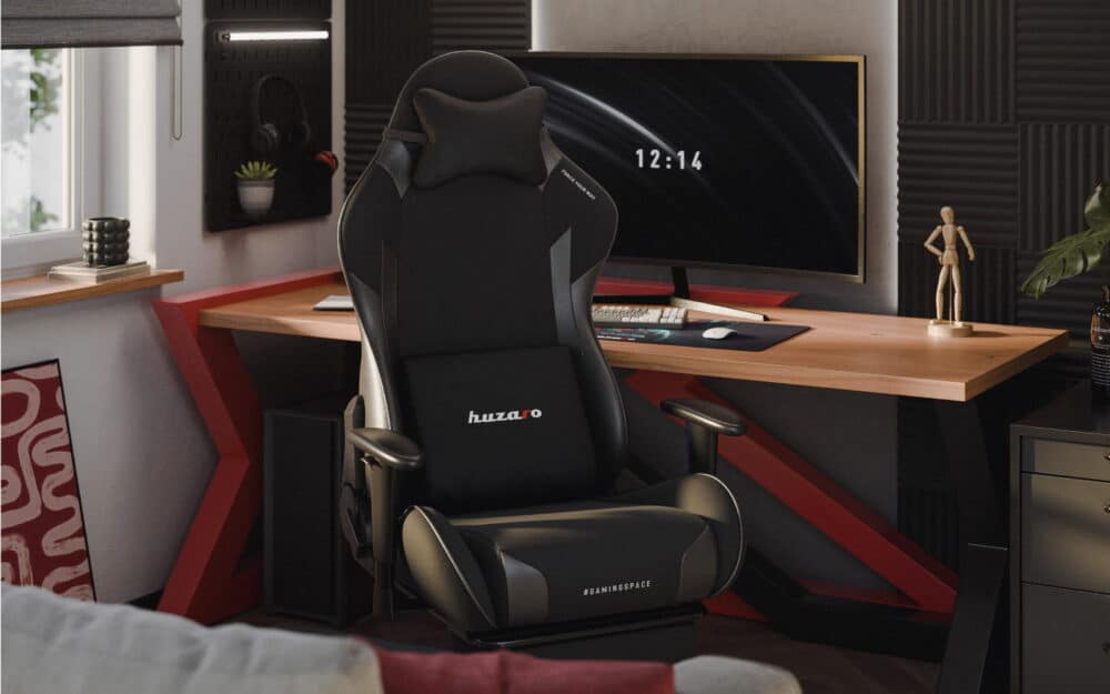 force 5 7 black carbon arragment 2 Gejmerska stolica Huzaro Force 5.7 Carbon Mesh