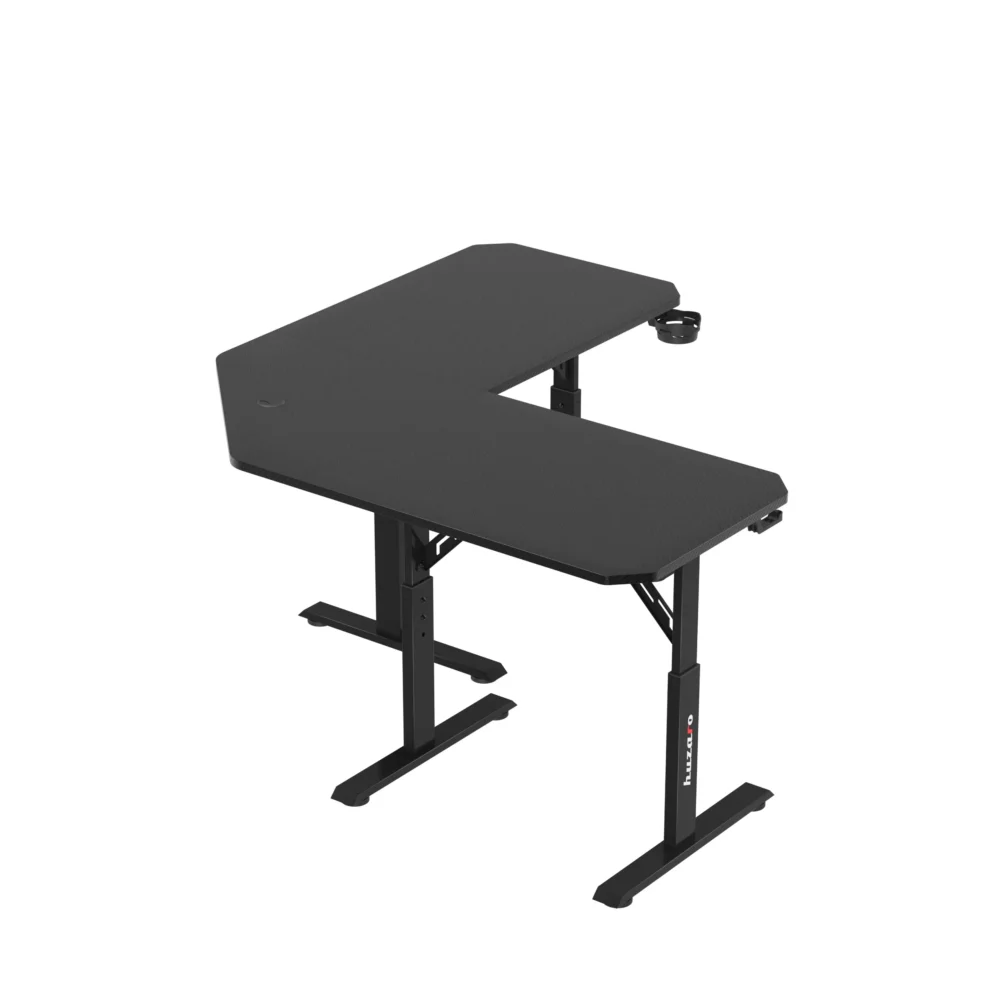 hero7.3 black back Ugaoni gejmerski sto sa podesivom visinom Huzaro Hero 7.3 crni