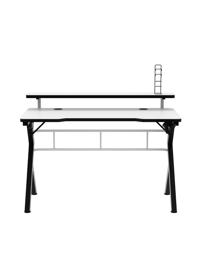 huzaro hero 50 white gaming desk 2 Gaming sto Huzaro Hero 5.0 white