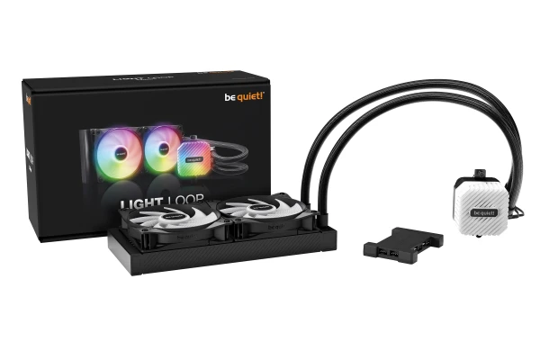 136843 CPU vodeno hladjenje Be Quiet ARGB Light Loop 240mm BW020 (AM4,AM5,1151,1150,1155,1200,1700) black