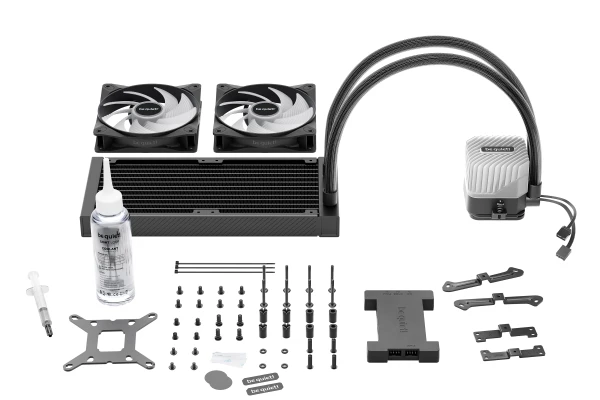 136844 CPU vodeno hladjenje Be Quiet ARGB Light Loop 240mm BW020 (AM4,AM5,1151,1150,1155,1200,1700) black