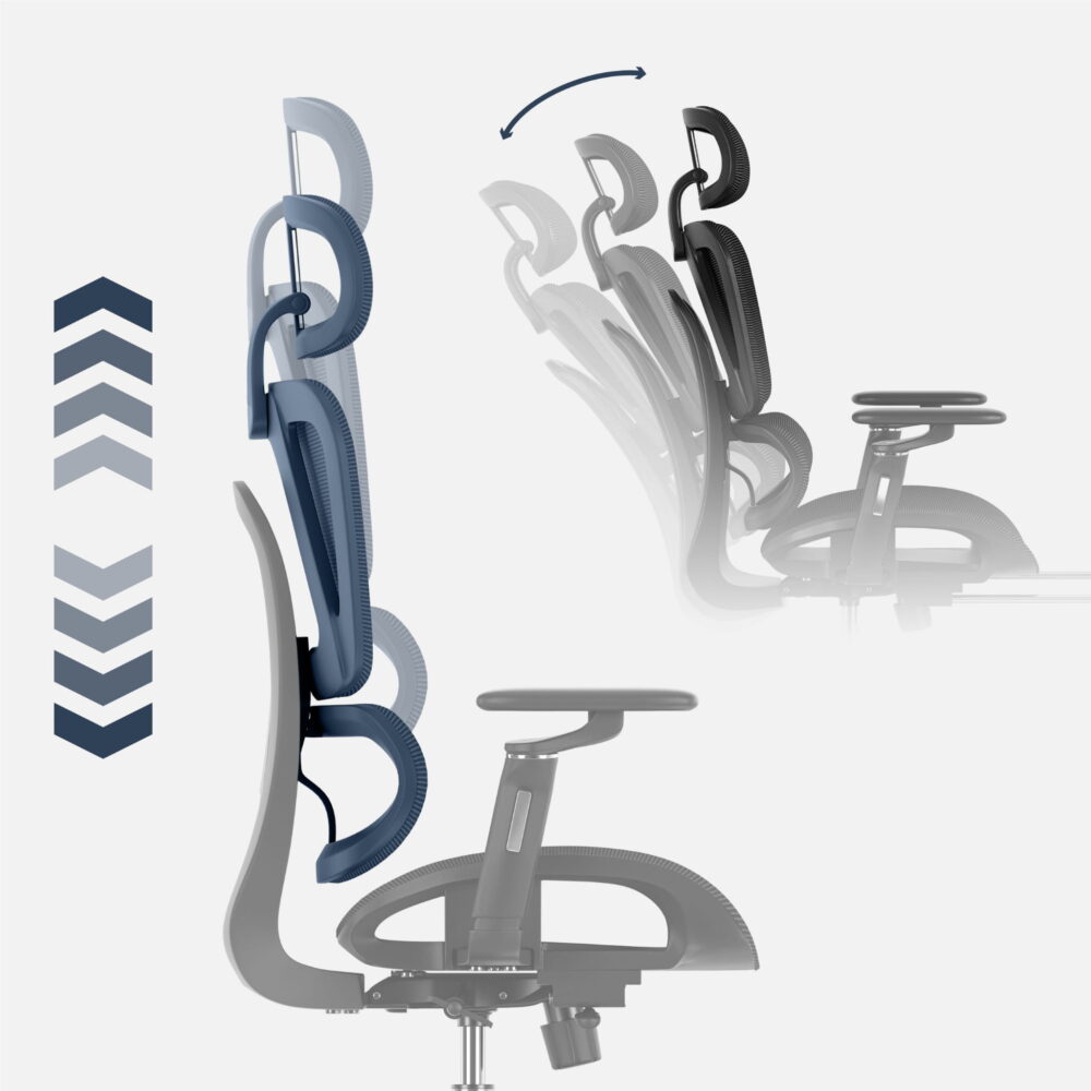 expert 7.9 black height siderest Kancelarijska stolica Mark Adler Expert 7.9 Crna