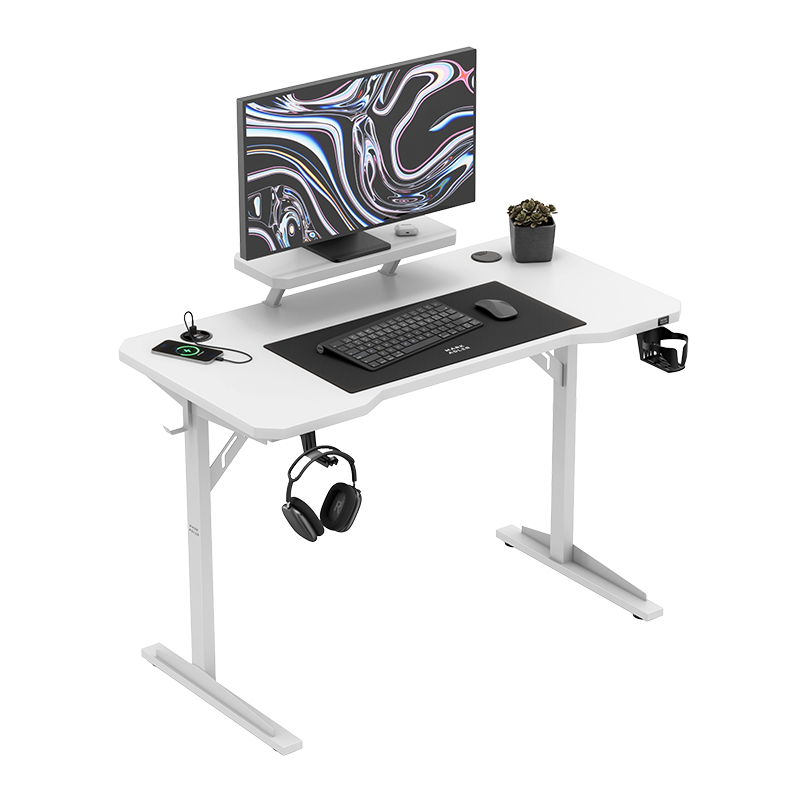 Kancelarijski stoMark Adler Leader 5.1 Beli sa postoljem za monitor