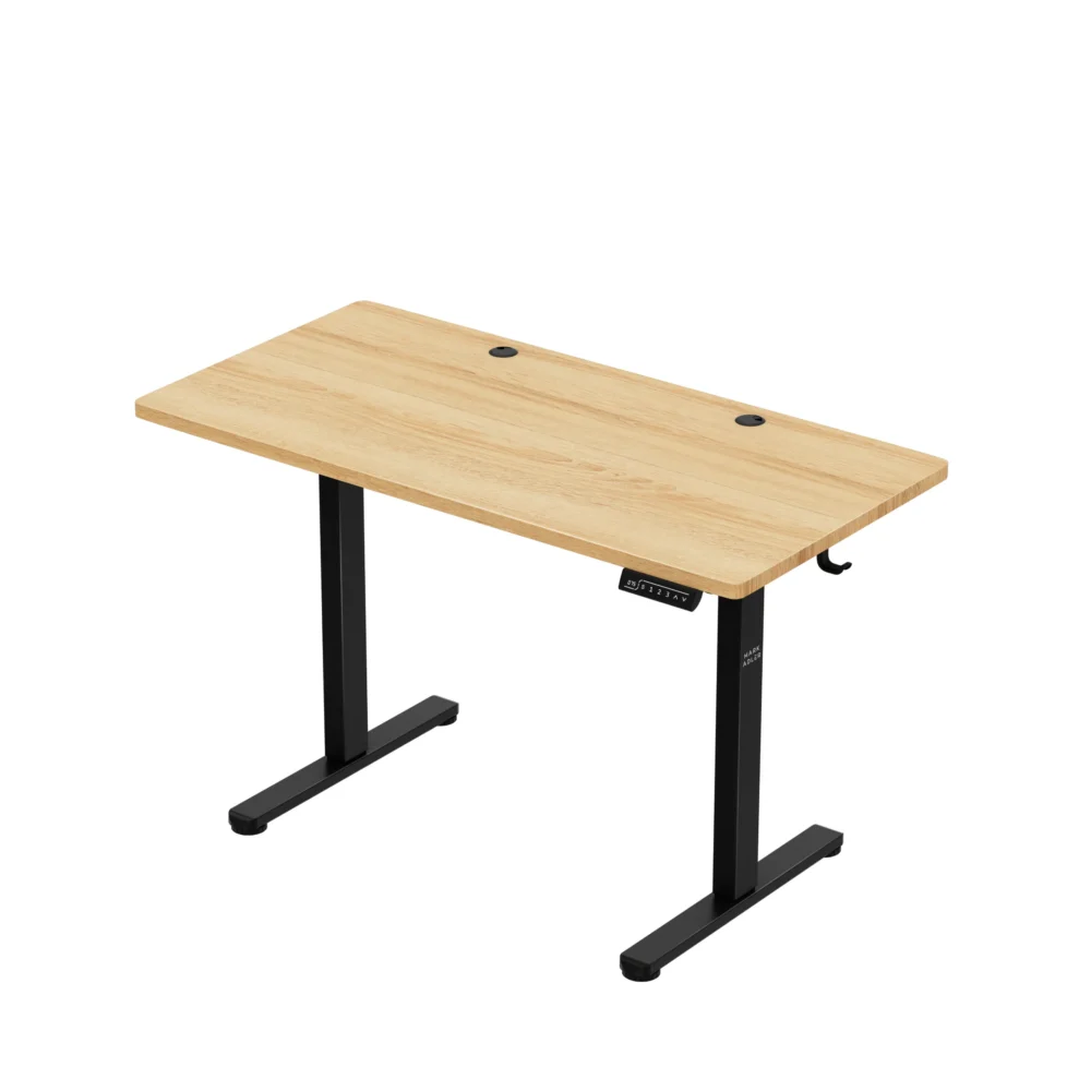 leader6.9 black bevel left 1 Podesivi radni sto Mark Adler Leader 6.9 Black Oak