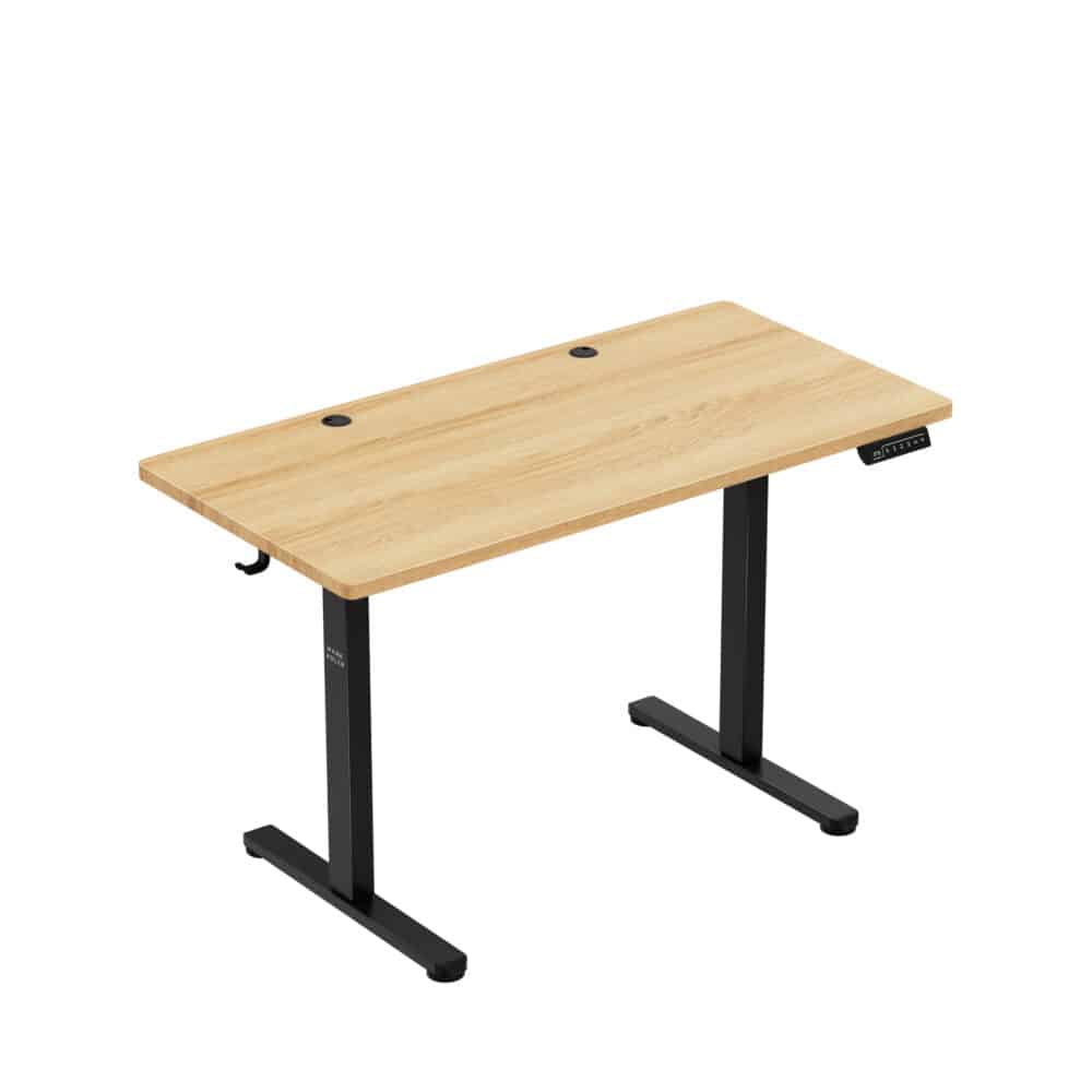 leader6.9 black bevel right Podesivi radni sto Mark Adler Leader 6.9 Black Oak