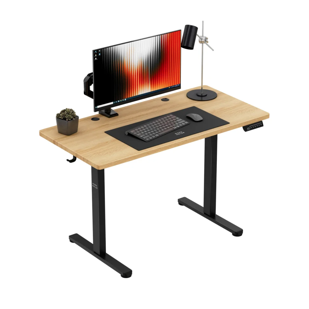 leader6.9 black bevel right accessories 1 Podesivi radni sto Mark Adler Leader 6.9 Black Oak